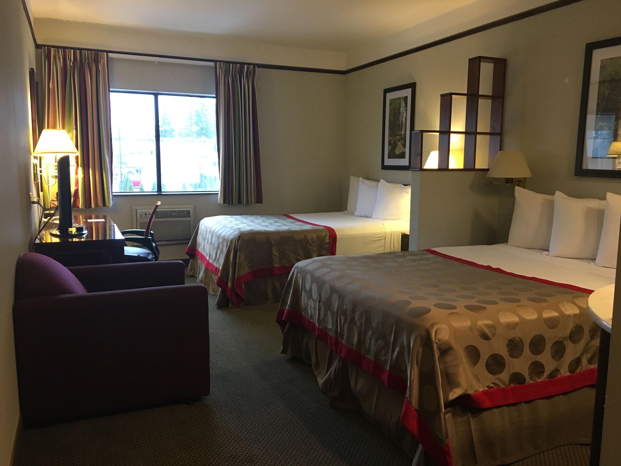 Hotel Ramada By Wyndham Portland Airport Exterior foto